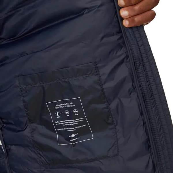 Doudoune Guess Herrtriangel G Blå Polyester Blå XL