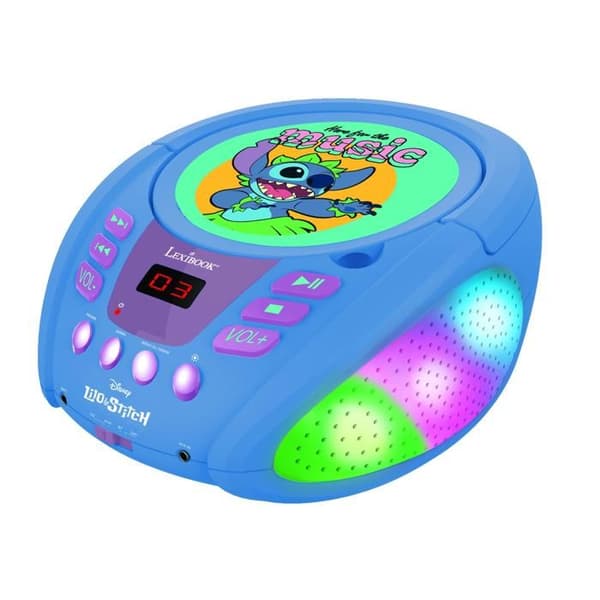 Bluetooth CD-spelare Stitch BLÅ