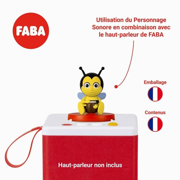 Interaktiv e-bok - Faba - FFF30010 - Ljudfigur - 13 låtar - För barn