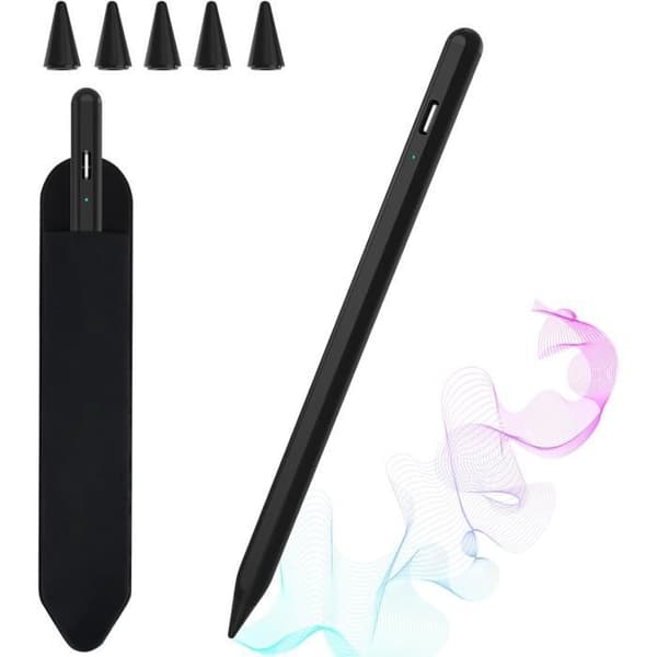 Stylet iPad - GENERISK - 10:e generationen - Palmavvisning - Hög precision - Ultrafin 1,5 mm