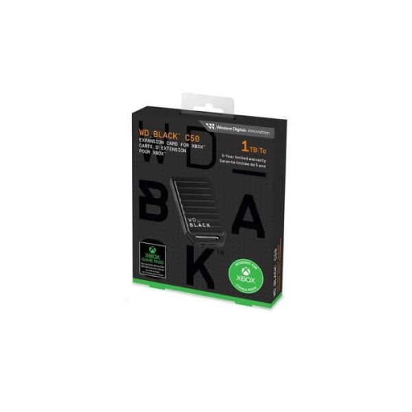 SanDisk WD Black C50 1TB Extern Solid State Drive för Xbox Black