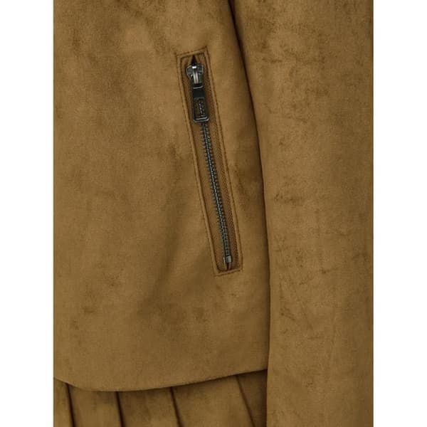 Faux mockajacka dam Only Tulip - cognac cognac S
