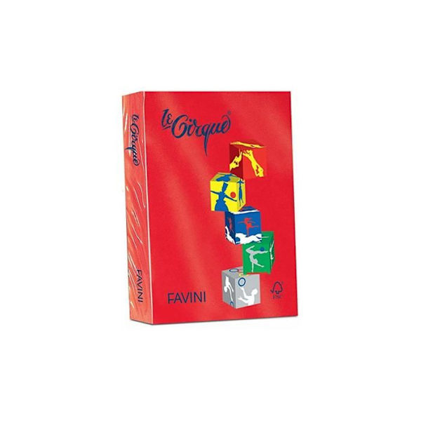 Favini Papper lecirque A3-nbsp80-nbspgr 500-nbspFG Skarlet Röd 209-nbsp - A71C353