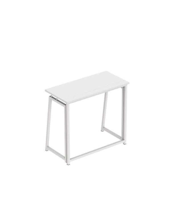 Fällbord - MARK ADLER - Ledare 1,5 - Vit - Kompakt - Ergonomisk - Lätt Vit