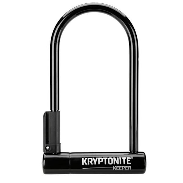 Kryptonite Keeper U Lock - Svart - 10,2x20,3 cm - För vuxna - 2 års garanti