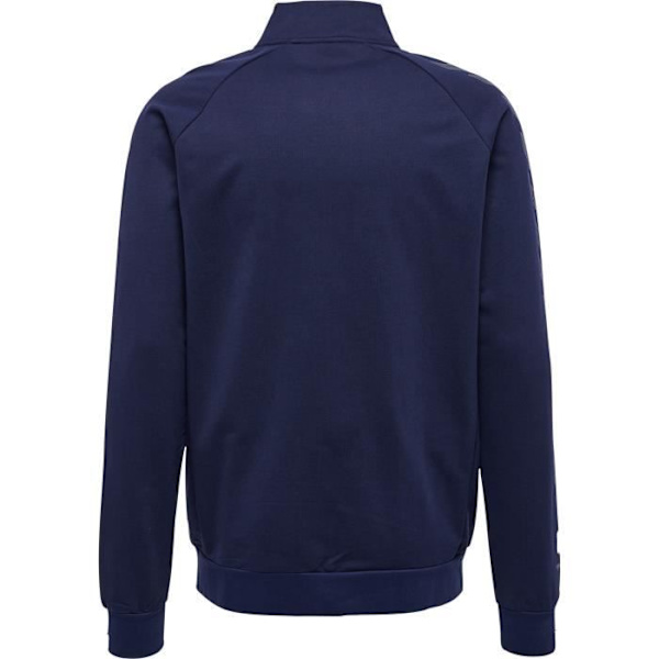 Hummel Move Grid Cotton Zip Track Jacka - blå - L Blå S