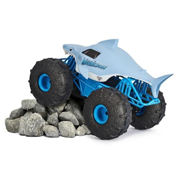 MONSTER JAM RC - MEGALODON STORM - SKALA 1:15 - 6056227 - Radiostyrd fordonsbil