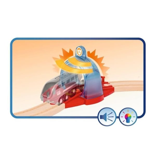 Brio World - 33976 - Smart Tech Sound Portico Firefighter Theme - Leksak för pojkar och flickor från 3 år Flerfärgad