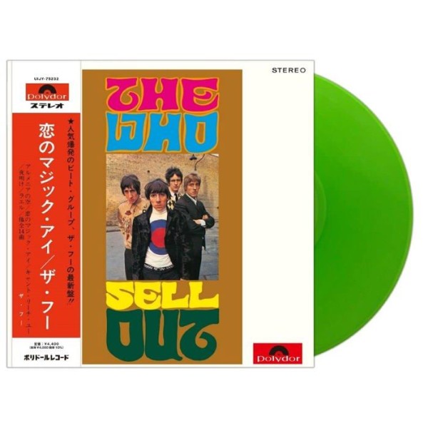 Vinyl internationell sort Importera The Who Sell Out Färgad vinyl