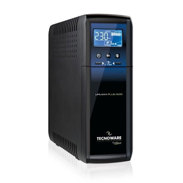 Ondulator - Tecnoware - EXA PLUS 1500 - 1500 VA - Autonomi 40 min - Tyst och kompakt