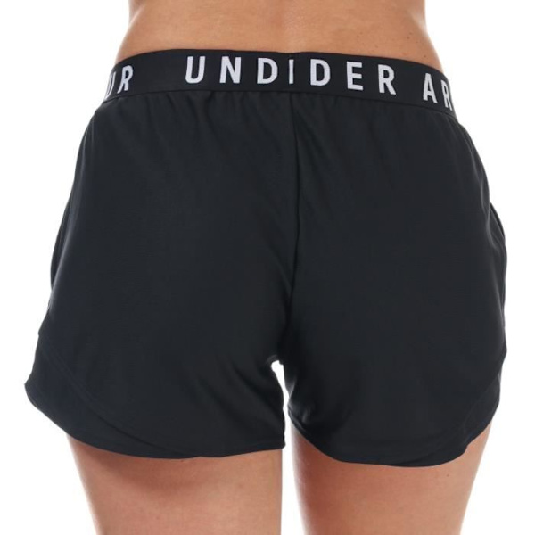 Träningsshorts - Under Armour - Play Up 3.0 - Svart - Lätt material - Snedställda framfickor - XS