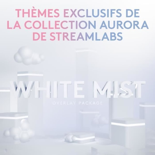 Logitech Blue Yeti Microphone USB Gaming Microphone för Premium Streaming, Podcast, Studio med exklusiva Streamlabs-teman - Vit