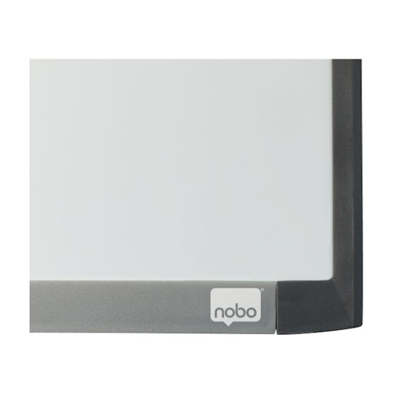 2-i-1 väggskiva - Nobo - Vit - Magnetisk torrradering - Korkskiva - 585 x 430 mm