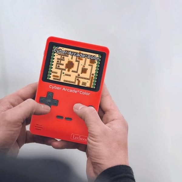 Bärbar konsol Classic Cyber Arcade - 2,8'' 200 spel RÖD