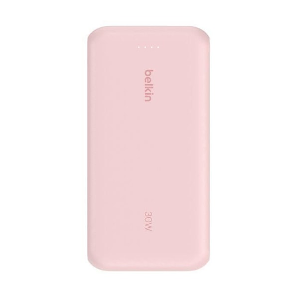 Belkin BoostCharge Power Bank 20000mAh Rosa Power Delivery 30W 3 Enheter