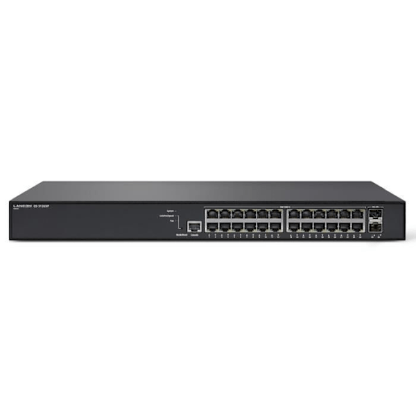 Switch LANCOM SYSTEMS GS-3126XP Managed L3 Gigabit Ethernet (10-100-1000) Svart 1