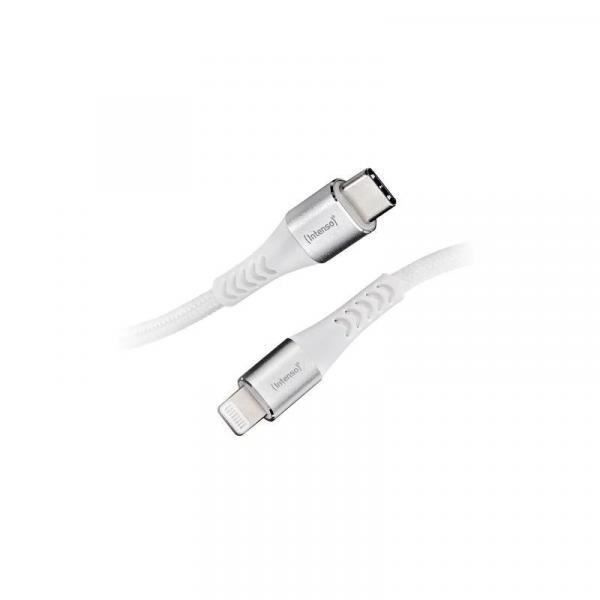 Märke Intense Model 7902002 Egenskaper - Färg vit - Material: nylon och aluminium - Kontakter: USB-C Lightning -