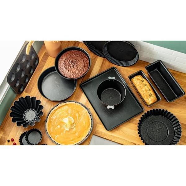 TEFAL Success Briocheform 23 cm, Non-stick beläggning, Tillverkad i Frankrike, Tobak J1606602 kastanj