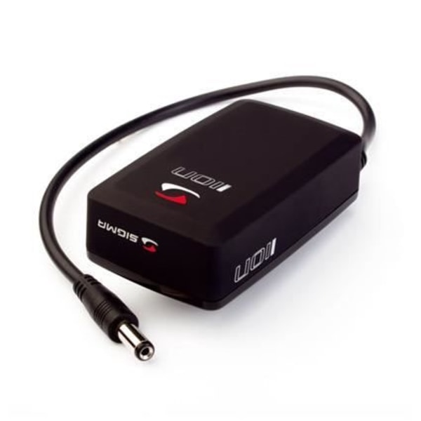Sigma Powerled Black Pro landsvägscykelljus - 90 Lux - Li-Ion IION batteri - Svart Svart