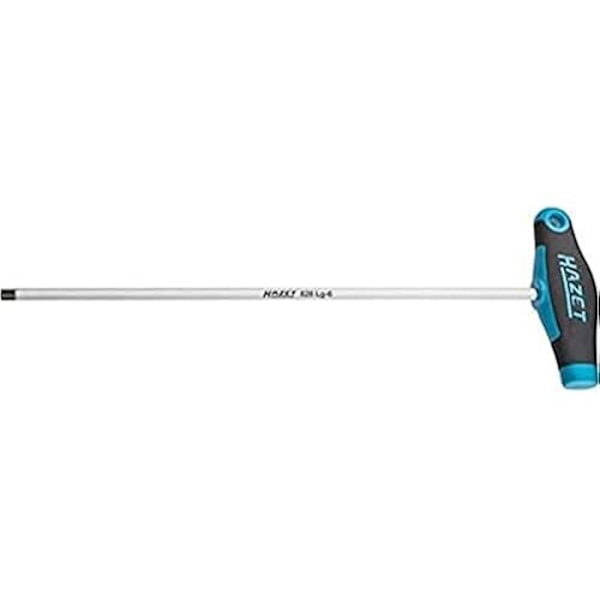 Hazet 828LG-6 Justerverktyg för strålkastare (extra lång sexkantsskruvmejsel 334 mm, SW 6 mm) Svart/blå Svart blå