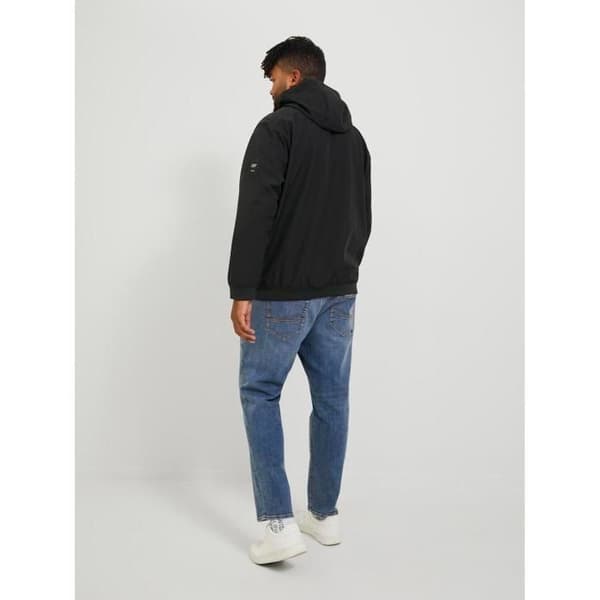 Plus size Jack & Jones Basic Softshell sweatshirt svart XXXXXXL