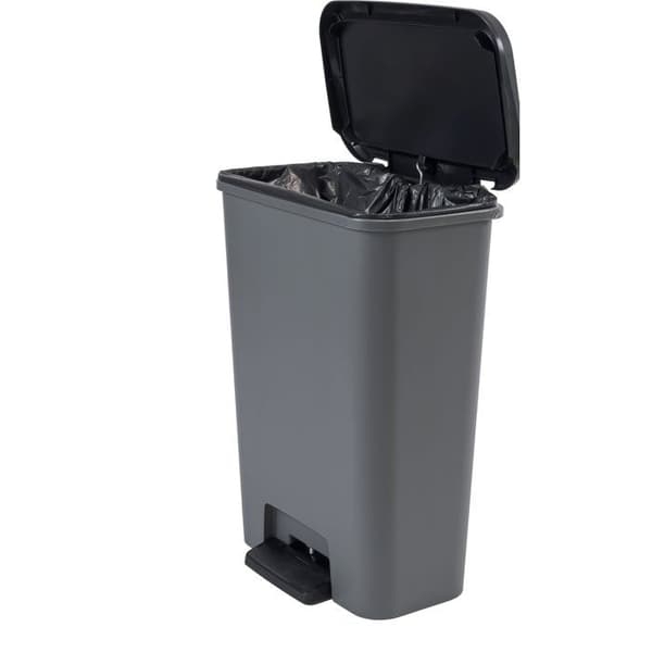 Pedalhink - CURVER - COMPATTA - 50 L - Grafitgrå - Polypropen antracit