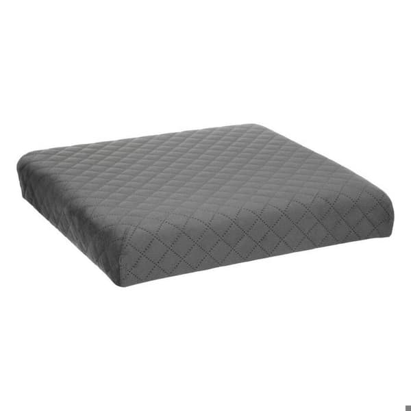Fällbar pouf 31x31cm "Mix N' Modul" grå sammet - 5 five simply smart Grå