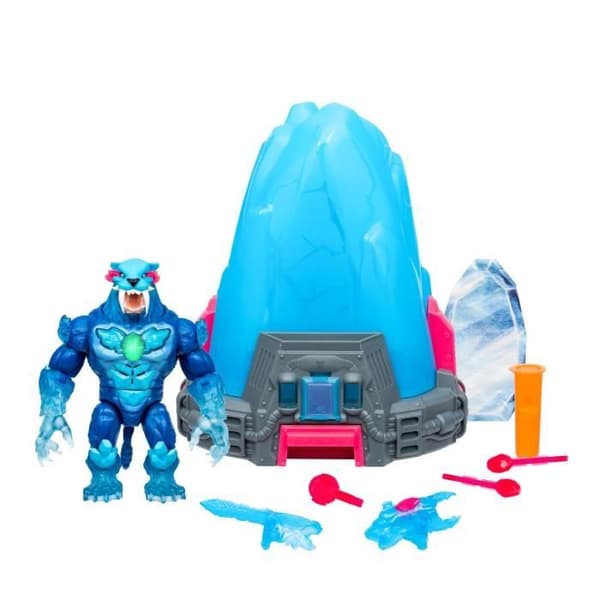 Cryo Lab - Älgleksaker - Mr. Beast Lab - 18 cm, 30 ljus och ljud, 2 samlardjur