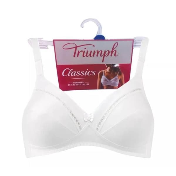 Dambehå Triumph Cotton Classic Stretch N - vit Vit 105C