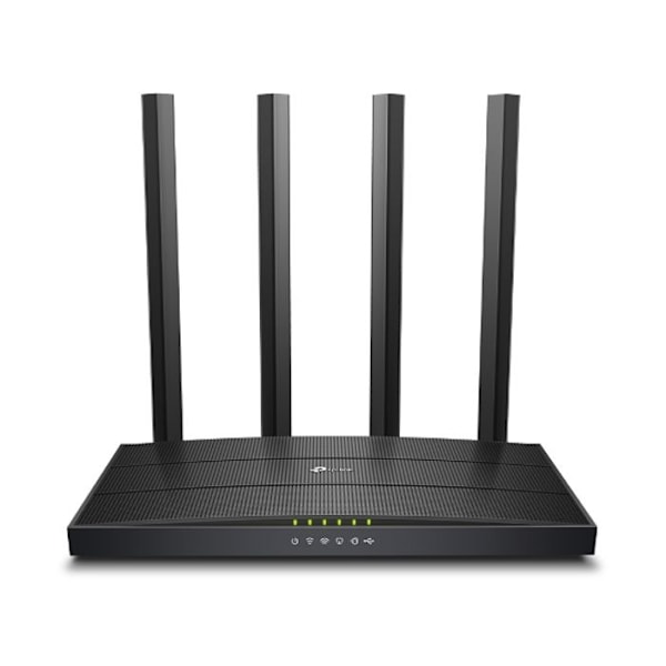 Tp-link Wifi Router Archer C6u Ac1200 Dual Ap 4x Glan Usb/300Mbps 2,4/5Ghz 867 Direkt i uttag Inomhus Ap/
