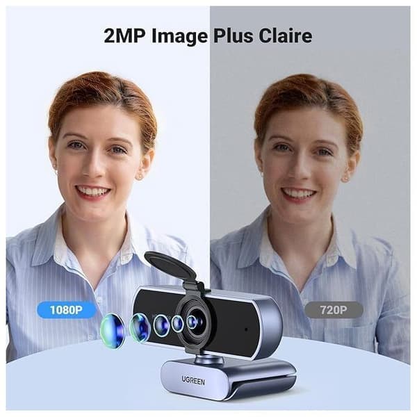Webcam HD Ugreen CM678 i grått