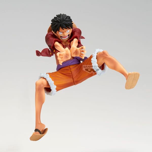 Figur Maximatic | One Piece | Monkey D.luffy I.ii (ver.b) Röd