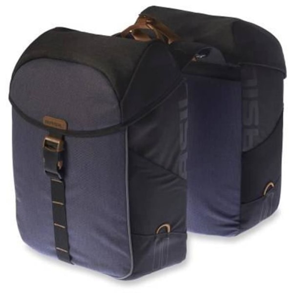 BASIL Miles bagageväska - 32l blå/svart - Polyester - Krok Mörkblå