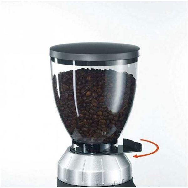 Elektrisk kaffekvarn - Graef kaffekvarn - CM900 - U el.kavamale, sidabrine