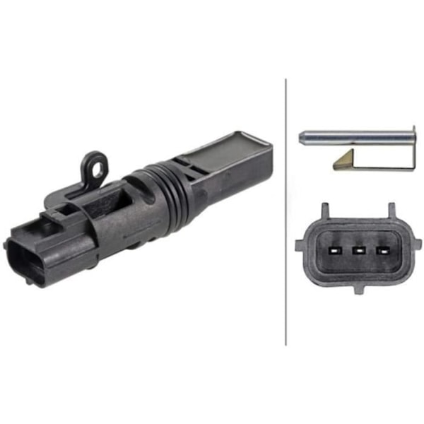 Hastighetsgivare - HELLA - 6PU 009 146-891 - Svart - Elektronisk - Hög Precision