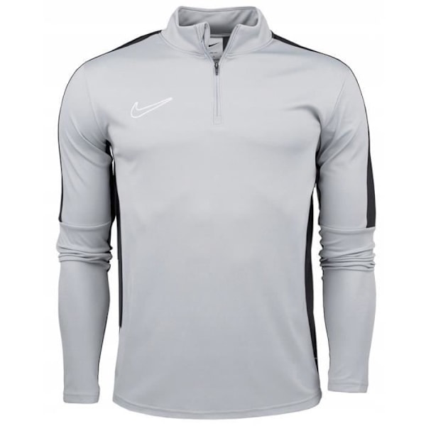 Sweatshirt - NIKE - Academy 23 SS Drill - Grå - Korta ärmar - Hög krage Grå XL