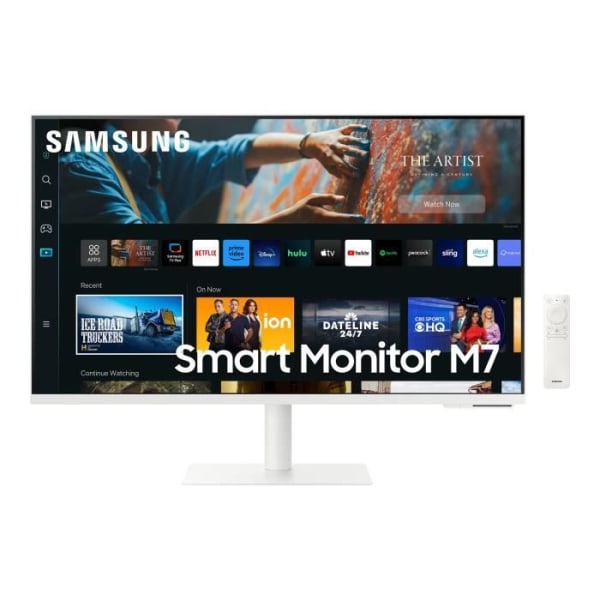 - Samsung - Samsung S32CM703UU - M70C Series - LED-skärm - Intelligent - 32" - 3840 x 2160 4K 60 Hz - VA - 300 cd/m² - 3000:1 -