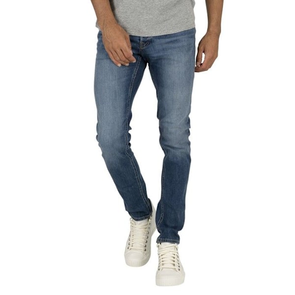 Skinny Jeans - JACK & JONES - Denimblå - Låg midja - Herr Blå 31