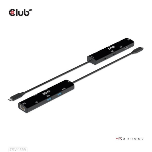 CLUB3D CSV-1599 HUB & KONCENTRATOR