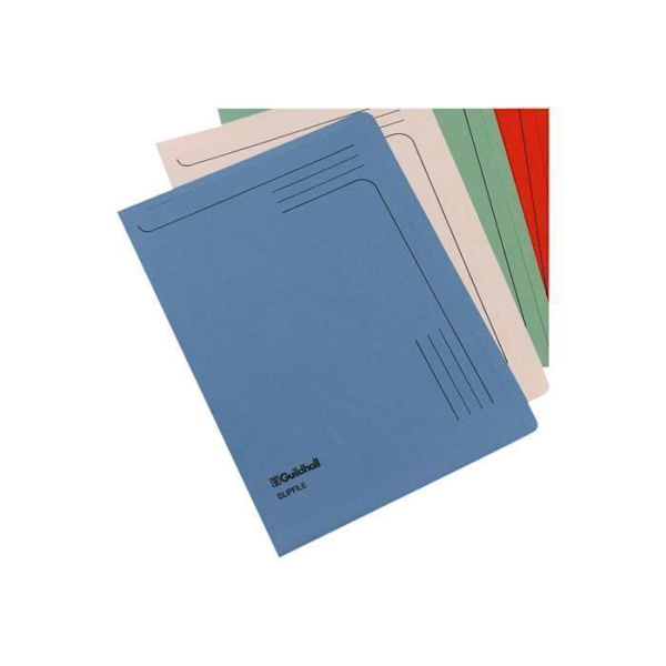 Guildhall Folder 230 x 315 mm för 50 ark blå (pack om 50)