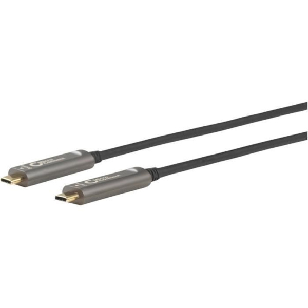20m USB 3.2 Gen 1 (3.1 Gen 1) USB C-kabel - MICRO CONNECT - Plug and Play - Svart