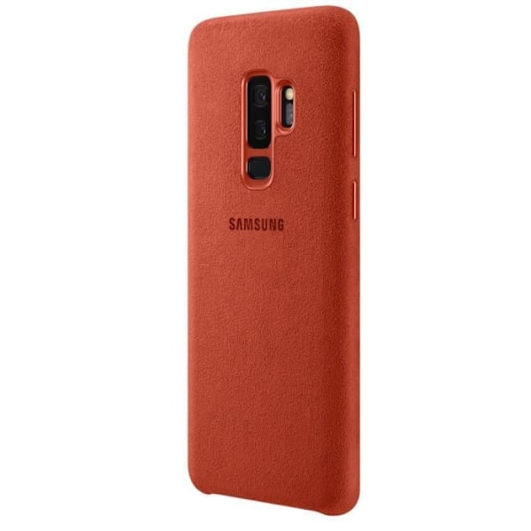 Samsung Shell i Alcantara S9 + röd Röd