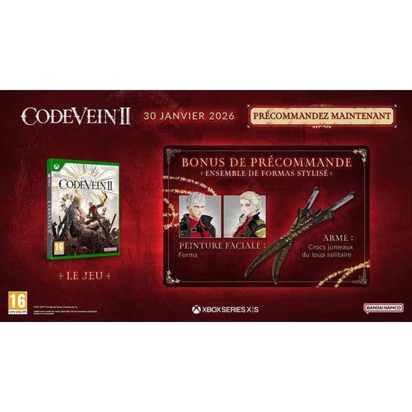 CODE VEIN II - Xbox Series X-spel