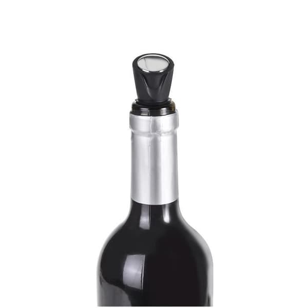 SÄTT 2 KONISKA STOPPARE FÖR VIN