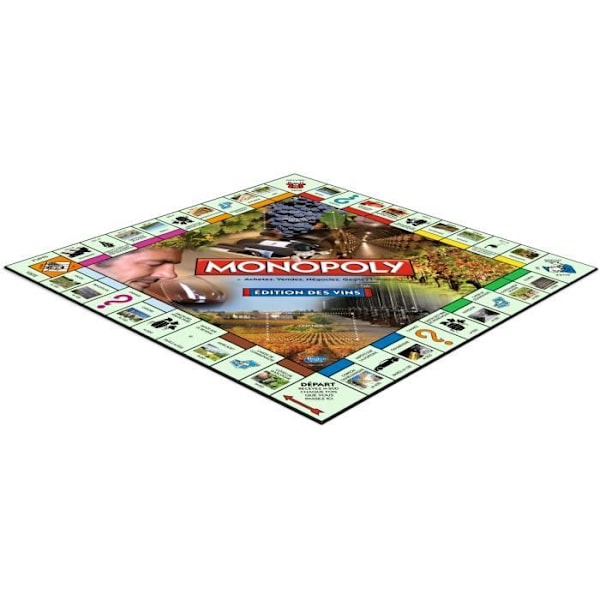 MONOPOLY Utgåvor av vin, Sällskapsspel, Fransk version