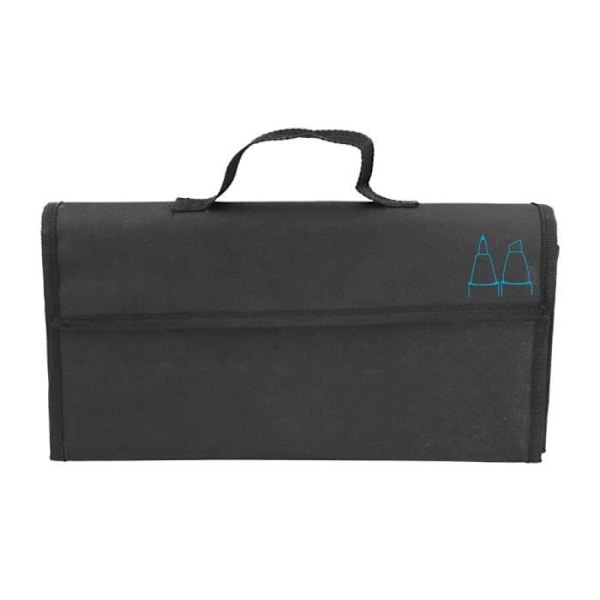 Förvaringsväska - Ej specificerat - 72 färgpennor - Svart - Syntetisk - Unisex
