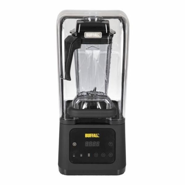 Barblender - Buffalo - 2,5L - Digital - Ljudisolering - Svart