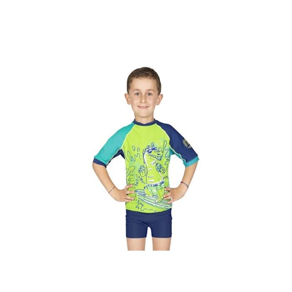 Mares - 412464 - Rashguard Shield Kid Rash Guard Set, Lime, L Boy Kalk jag