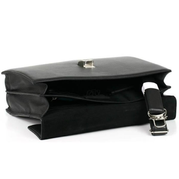 Portfölj - Piquadro - Modus CA1152MO - Äkta läder - Svart - 40x30x11 cm Svart