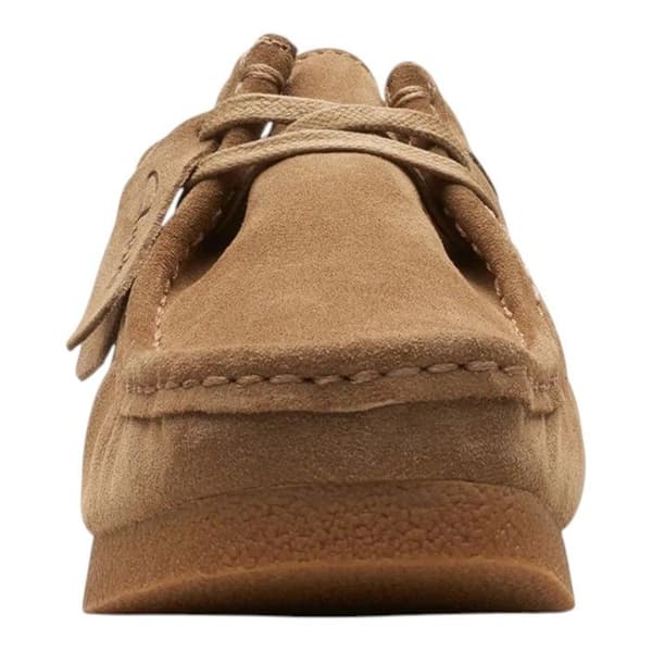 Clarks Wallabee EVO Loafers mörk sandmocka 40